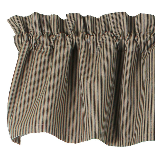 Farmers Harvest Ticking Valance