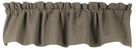 Farmers Harvest Ticking Valance