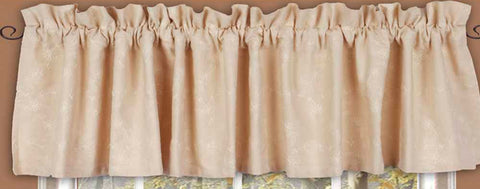 Candlewicking Cream Valance