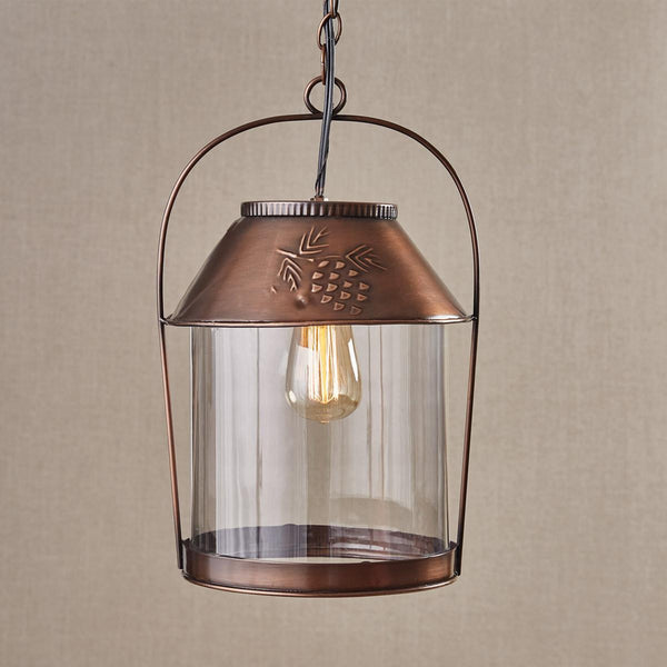 The Valley Pine Pendant Lamp adds a gorgeous accent to any room in your home! Featuring warm tones and a charming pinecone design, this lamp will bring the outdoors into your home in a stylish way!