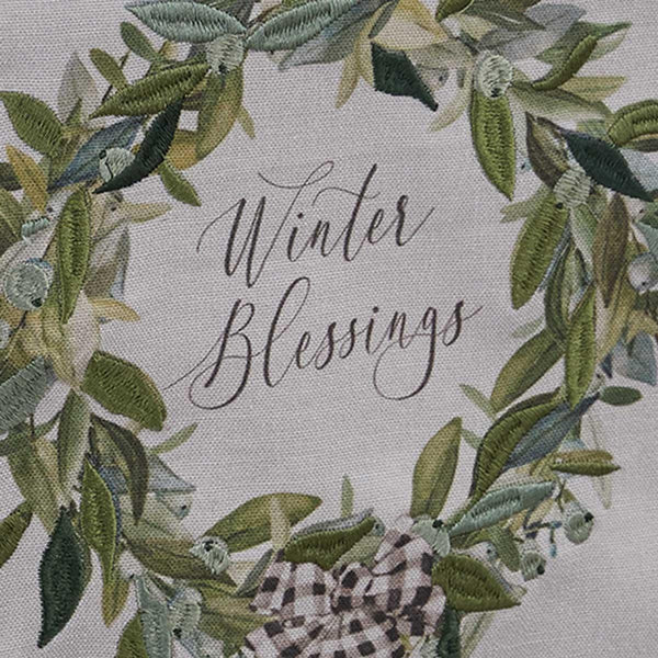 Winter Blessings Table Runner 15X72