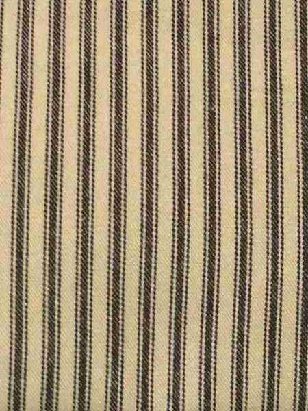 York Ticking Black Panels 63"
