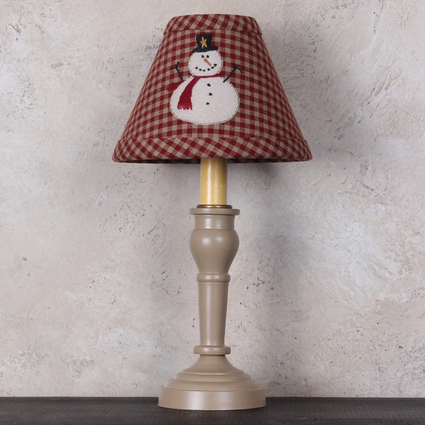 Snowberry Snowman Lampshade 6"