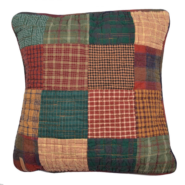 Campfire Square Cotton Pieced Quilted Bedding - Donna Sharp