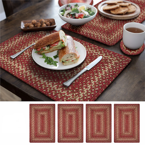 13x19 Apple Pie Placemat Rect Set of 4