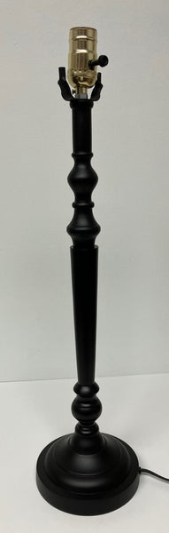 Sunview Black Primitive Table Lamp Base
