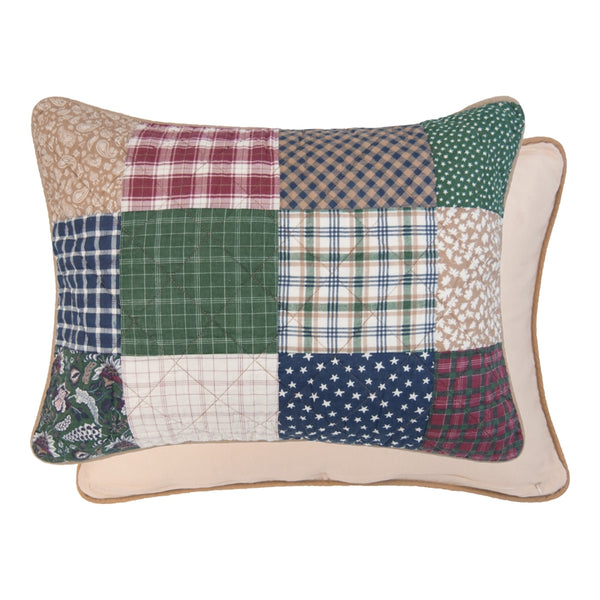 Rustic Paisley 3pc Cotton Pieced Quilt Set