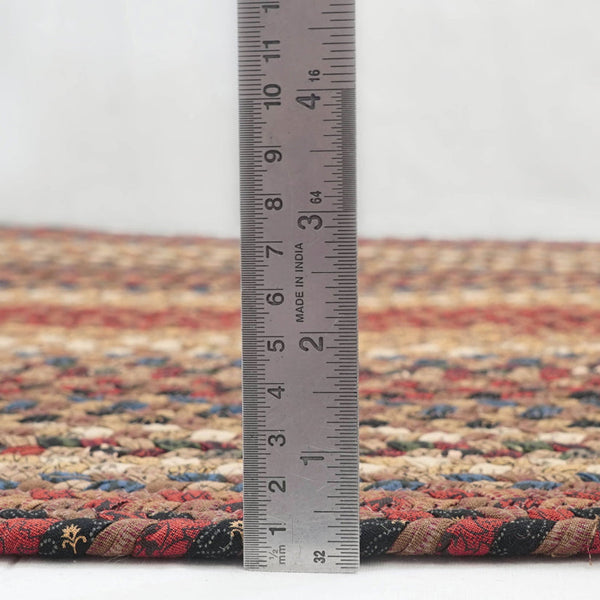 8x10  Biscotti Oval Cotton Rug