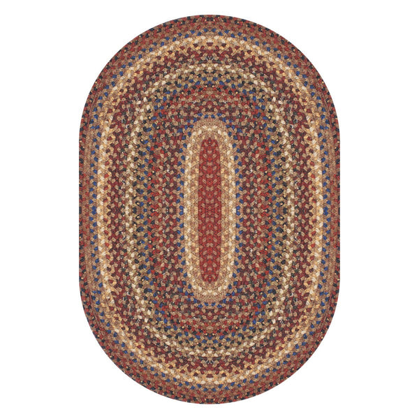 27x45  Biscotti Oval Cotton Rug