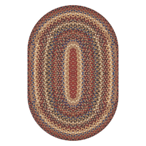 27x45  Biscotti Oval Cotton Rug