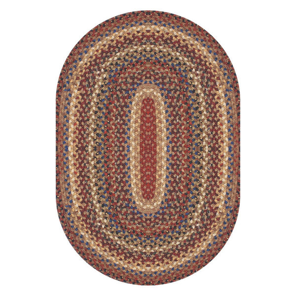 8x10  Biscotti Oval Cotton Rug