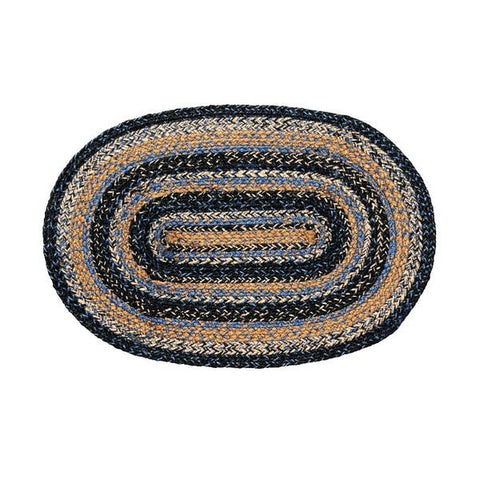 River Shale Braided Swatch 10 x 15. Visit website for FREE s/h & discount offers. Primitive Country Farmhouse Home Decor.