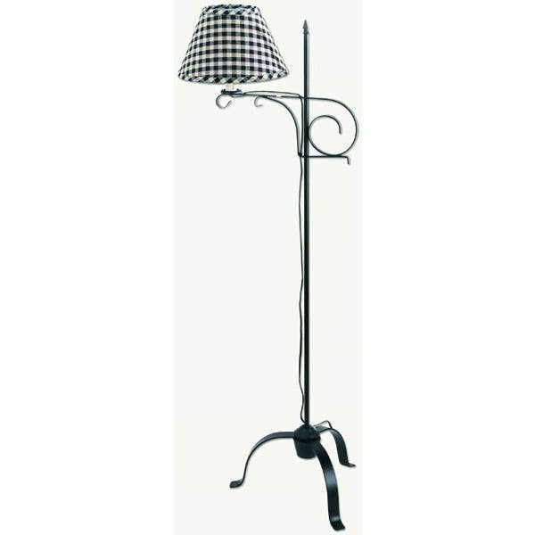 Floor Lamp Base with Adjustable Arm - Metal