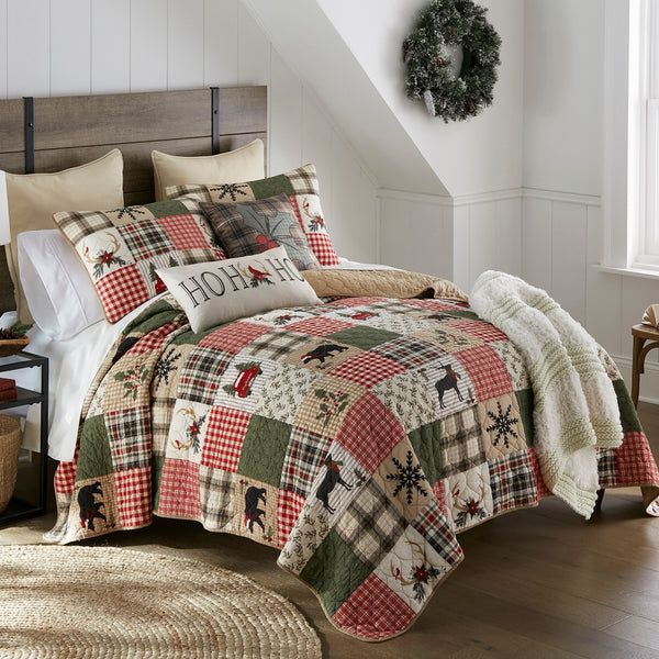 Your Lifestyle Holly Forest Cotton Quilt Collection