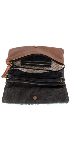 REMI UP-CYCLED CANVAS CROSSBODY, MULTI