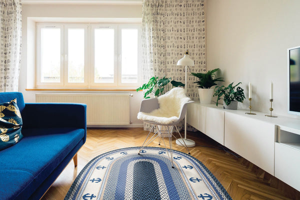 OP-443 Anchor Oval Patch 5'x8'