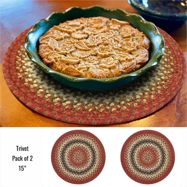 15 IN Chester Trivet Large Set of 2