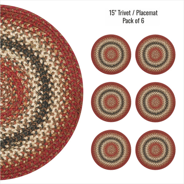 15 IN Chester Placemat Set of 6