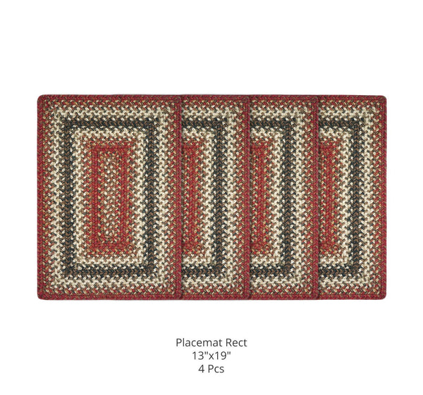 13x19 Chester PcMt Rect Set of 4