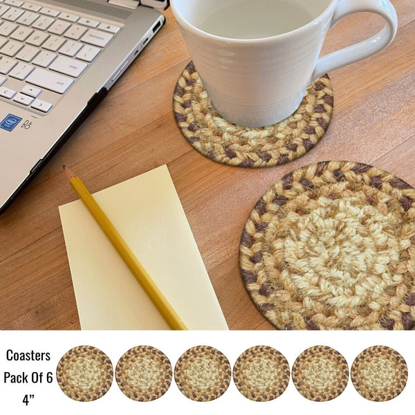4 IN Cookie Dough Coaster Set of 6