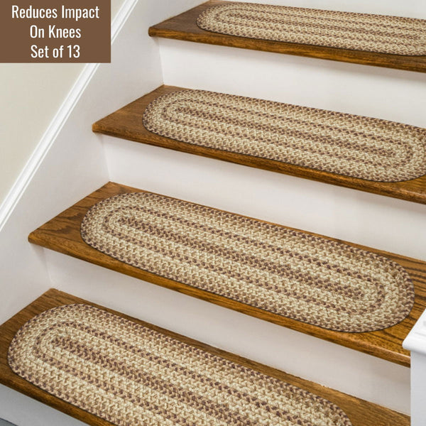 8x28 Cookie Dough Oval Set of 2