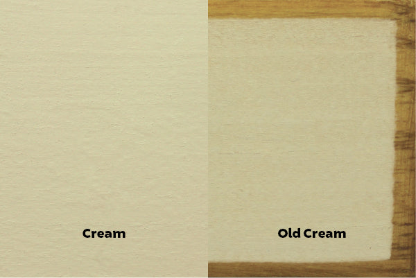 Corner Bread Box - Cream Distressed Finish