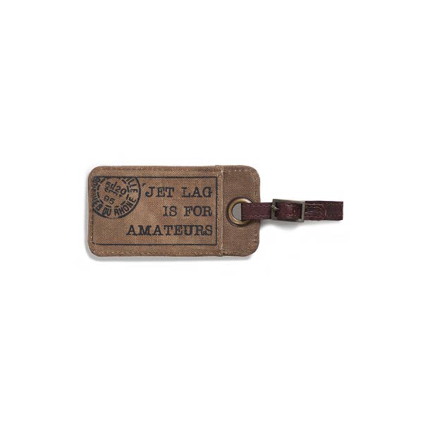 JET LAG LUGGAGE TAG