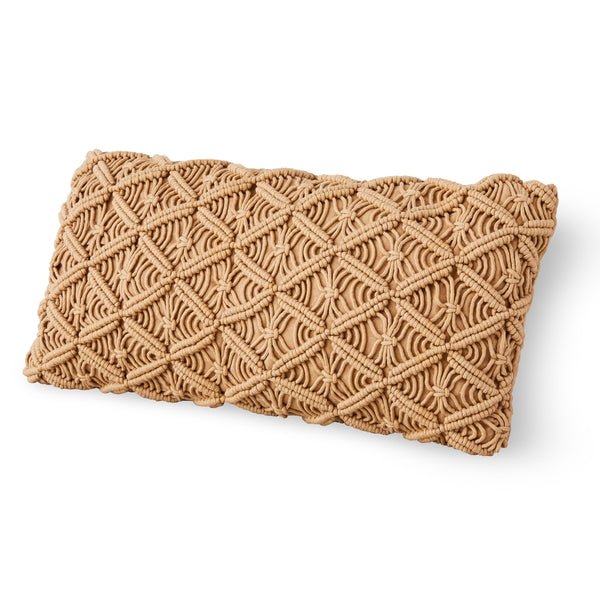 Donna Sharp Decor Pillow - Crochet (Tan)
