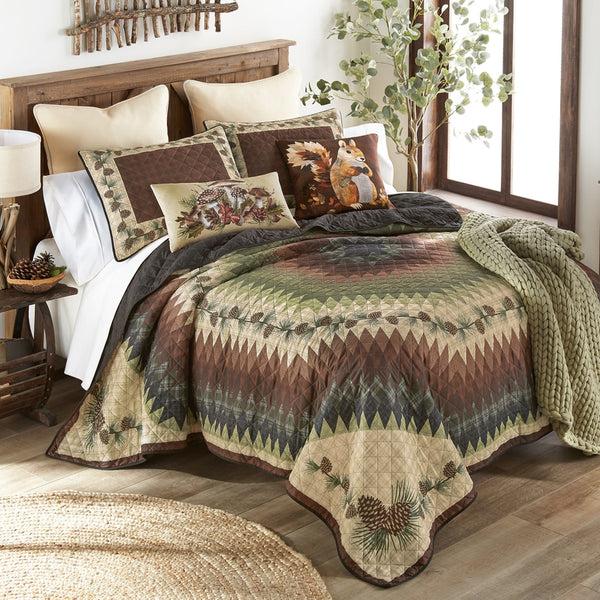 Pine Circle 3PC Quilt Set - Donna Sharp