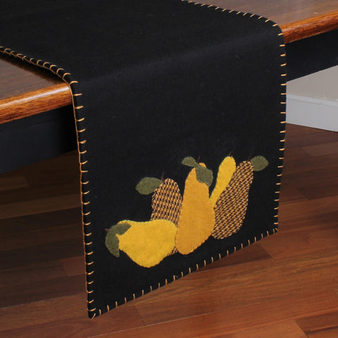 Pears Jubilee Table Runner 14x36 | Primitive Country Decor