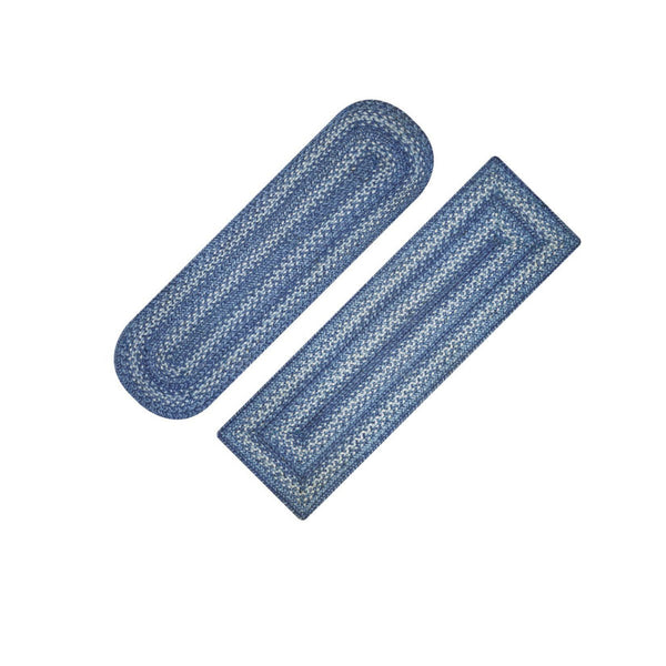 8x28 Denim Sky Rect Set of 2