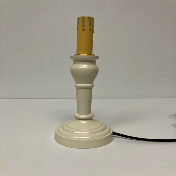 Wellington Spindle Accent Lamp Base – Buttermilk | Farmhouse Lighting