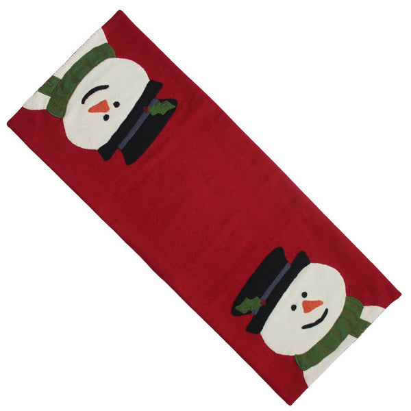 Flurry the Snowman Table Runner 14" x 36"