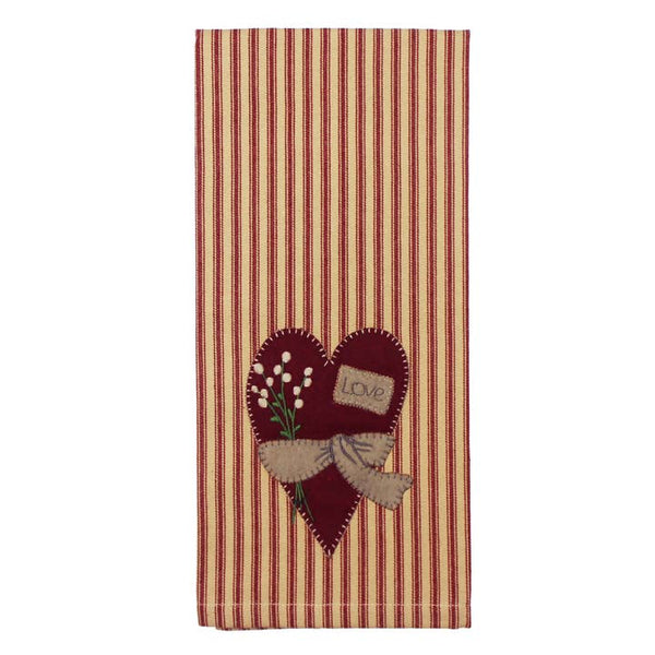 Big Heart Towel (set of 2)