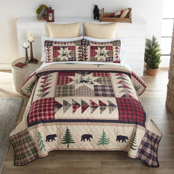 Forest Point Quilted Bedding Collection