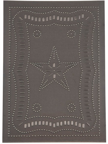 Federal Panel in Blackened Tin