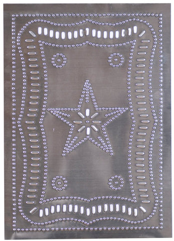 Federal Panel in Unfinished Tin