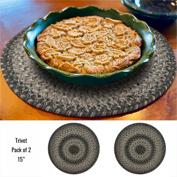 15 IN Flint Hill Trivet Large Set of 2