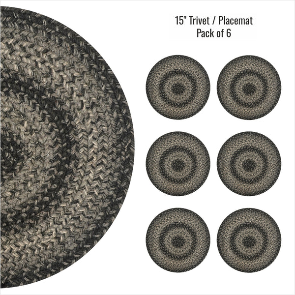 15 IN Flint Hill Placemat Set of 6