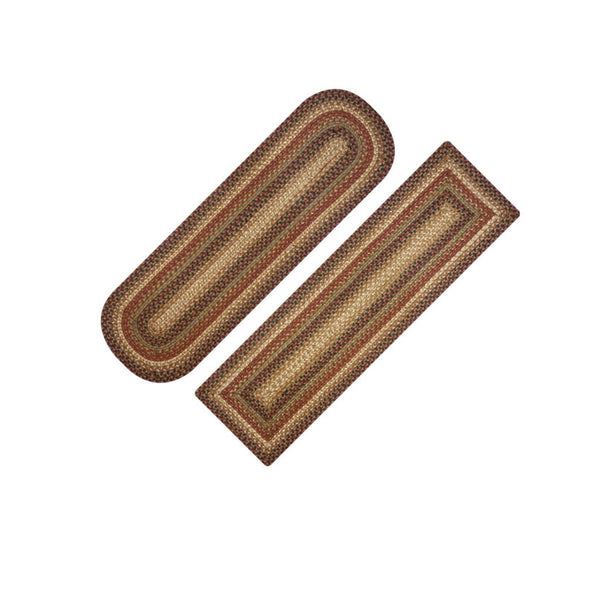 8x28 Gingerbread Oval Set of 2