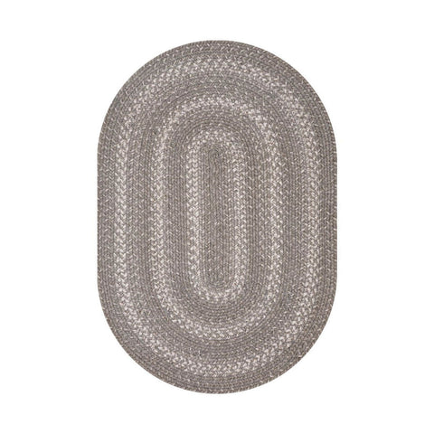 20x30  Grey Cloud Oval JUTE