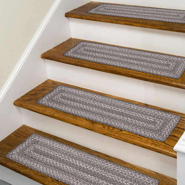 8x28 Grey Cloud Rect Set of 13