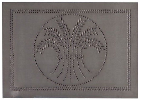 Horizontal Wheat Panel in Kettle Black