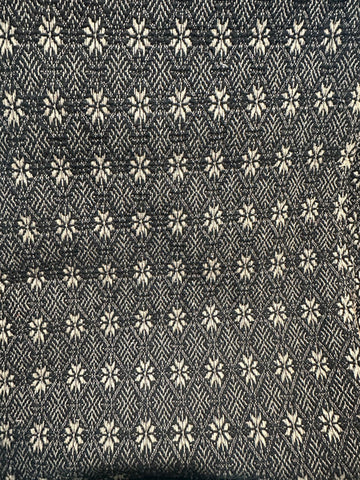 Packsville Rose Queen Bed Cover Black/Linen 94" X 104"