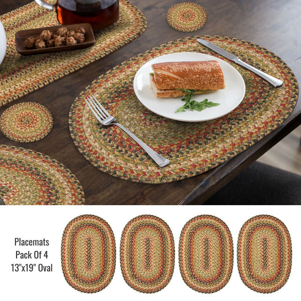 13x19 Kingston PcMt Oval Set of 4