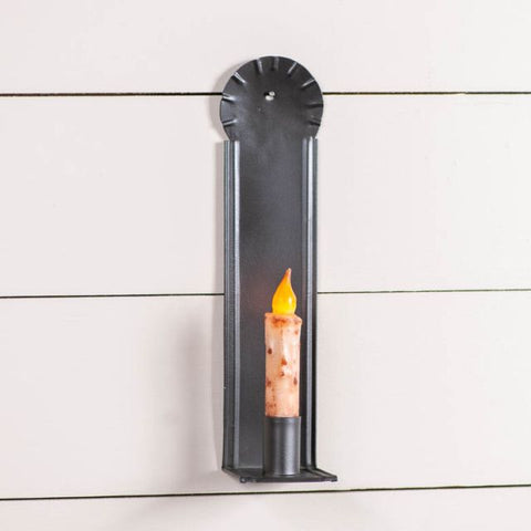 Mary's Sconce in Smokey Black