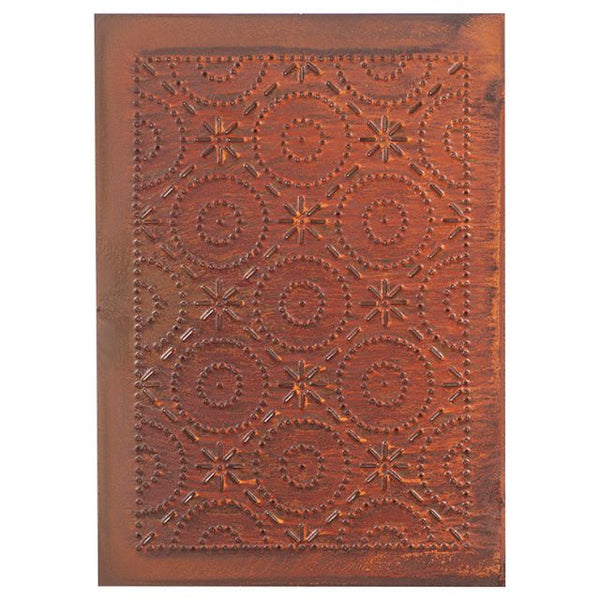 Old Mill Cabinet Panel Rustic Tin