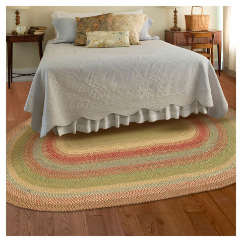 5x8  Azalea Oval Jute Rug
