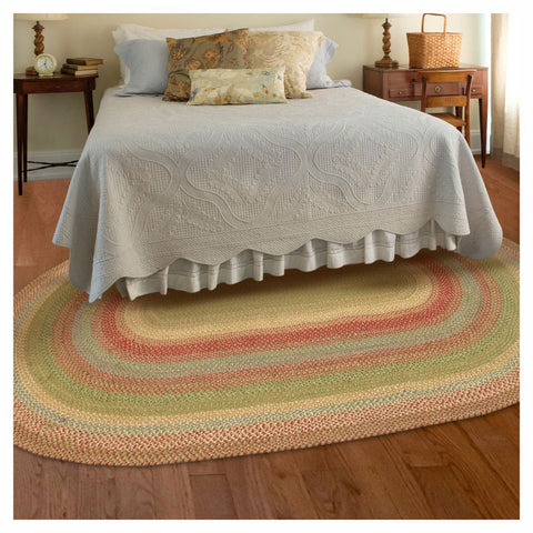 8x10  Azalea Oval Jute Rug