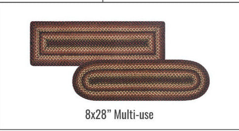 8x28 Prescott Oval Set of 2